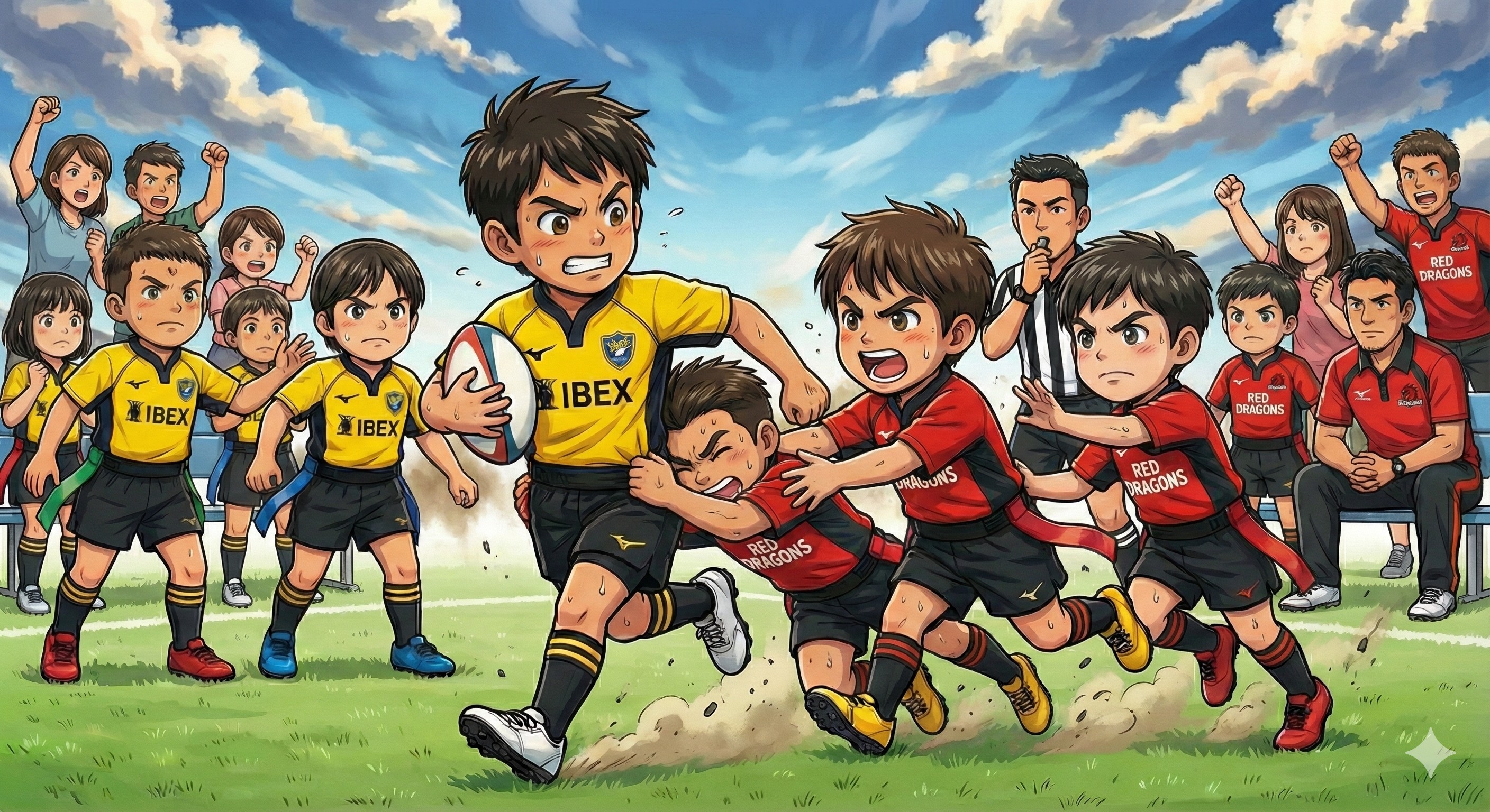 ミニラグビーの画像