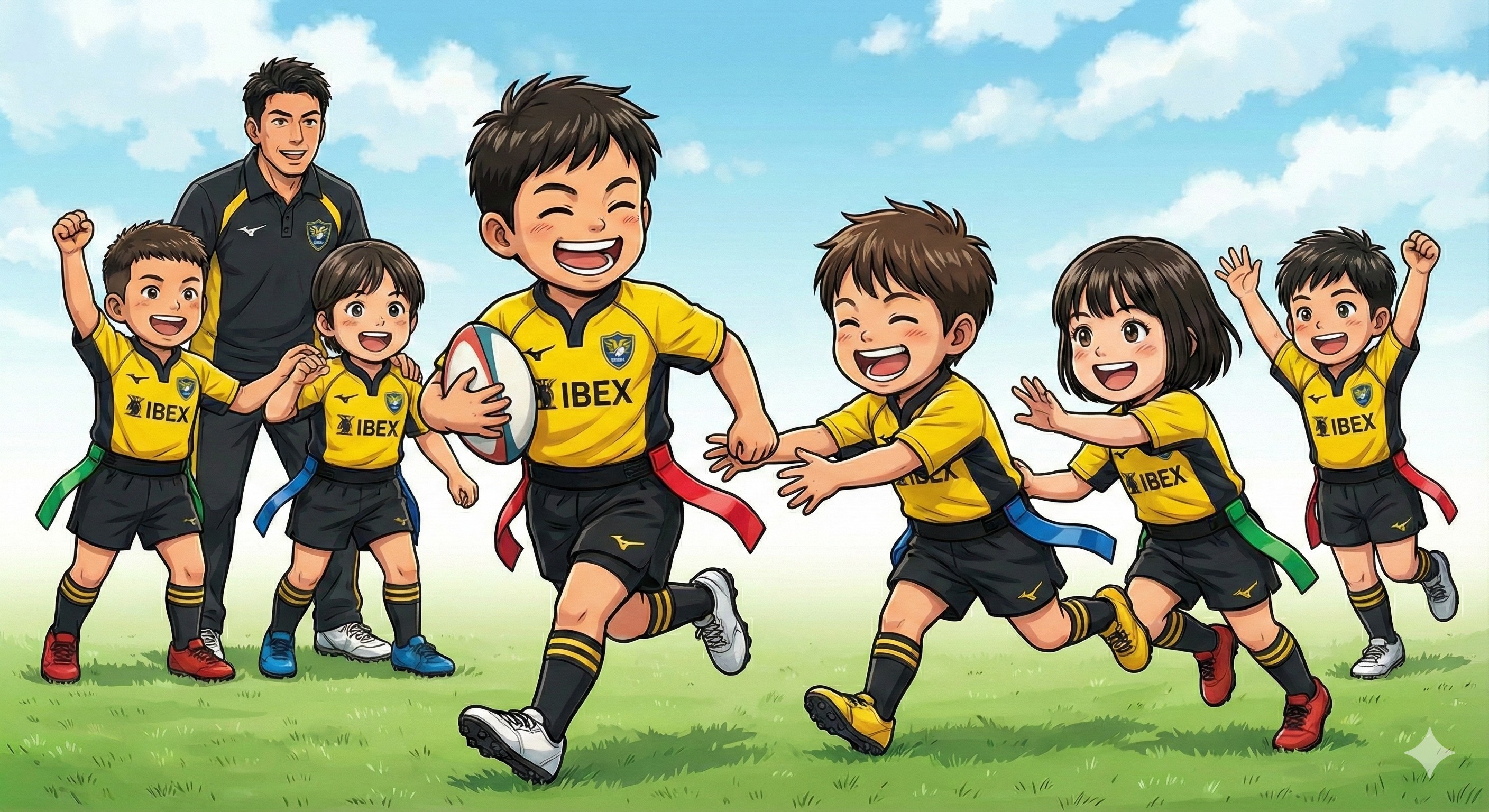 タグラグビーの画像